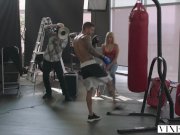 VIXEN Teen cant resist MMA fighter after photoshoot 2/16