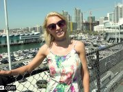 Alix Lynx covers her tits in cum 6/16