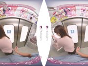 VRBangers Japanese Teen First Time Getting Fucked Hard on a Train VR 2/16