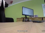 LOAN4K. Agent tells babe that sex is her only way to save her job 1/16