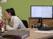 LOAN4K. Agent tells babe that sex is her only way to save her job 9/16