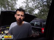 BANGBROS - Big Tits Pornstar Victoria June Takes On Three Random Guys 2/16