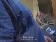 HUNT4K. Dude sells girlfriend's twat to guy and continues to play 7/16