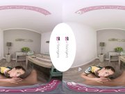 VRBangers Hot Babe Getting Fucked Hard While Watching the Superbowl VR 9/16