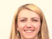 Super skinny blonde takes a big cock in her deep penetration with cumshot 1/16