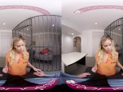 VRBangers Beautiful prisoner is working your dick to get out of prison VR 7/16