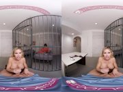 VRBangers Beautiful prisoner is working your dick to get out of prison VR
