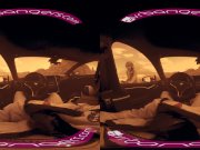 VRBangers Two hot blonde babes fucking hard on mars parody threesome 4/16