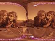 VRBangers Two hot blonde babes fucking hard on mars parody threesome 7/16