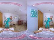 VRBangers Busty Nurse seducing you to fuck her at the sperm bank VR porn 2/16