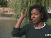 Lina Masturbating in her Sexy Blue Nightie - Ersties 7/16