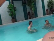 HUNT4K. Cuckold swims while handsome stranger has fun with his girl 6/16