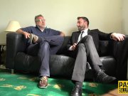 Brit submissive throated 1/16