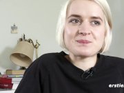 Sweet Short Haired Blonde Rubbing Her Pussy 10/16