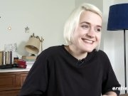 Sweet Short Haired Blonde Rubbing Her Pussy 5/16