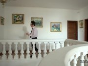 DADDY4K. Old man relaxes in bedroom with young slut Jennifer Simmons 1/16