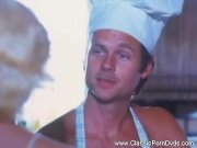 Threesome In The Vintage Kitchen 2/16