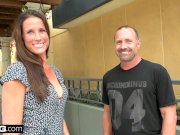 Sofie Marie cuckolds her husband and gets a massive facial 2/16