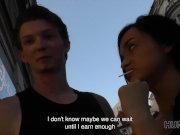 HUNT4K. Attentive man picks up lovely teen who was in need of cash 5/16