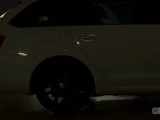 OLD4K. Bald daddy actively drills big-boobied mistress near stairs 1/16