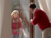 OLD4K. Beauty wanted to taste hard cock and old man couldn't say no 1/16