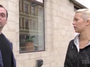 HUNT4K. Chick accepts money and lets guy fuck her twat next to BF 1/16