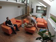 HUNT4K. Chick accepts money and lets guy fuck her twat next to BF 10/16