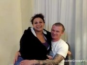 Chubby brunette fucking her boyfriends big cock 2/16