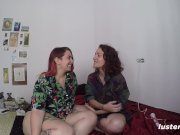 Lesbian Spanking and Clit Stimulation with Vibrator 5/16