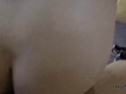 HUNT4K. Pretty girl fucked for money in front of BF and other people 13/16