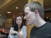 HUNT4K. Pretty girl fucked for money in front of BF and other people 7/16