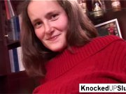 Busty pregnant brunette fucks a big black cock 4/16