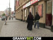 He picks up and doggy-fucks big boobs fat mommy 2/16