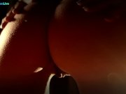 Hot European babe Sandra Romain creative tease and kinky bondage solo video 12/16