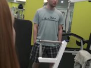 HUNT4K. Sex for money in gym is the way beauty wanted to end day 11/16