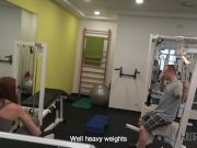 HUNT4K. Sex for money in gym is the way beauty wanted to end day 2/16