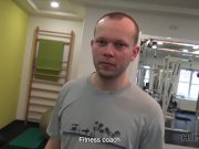 HUNT4K. Sex for money in gym is the way beauty wanted to end day 4/16