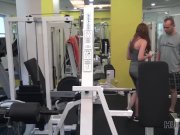 HUNT4K. Sex for money in gym is the way beauty wanted to end day 7/16