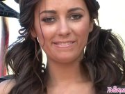 TWISTYS -  Busty farm girl Taylor Vixen sits on her truck masturbates 16/16