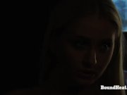 Disappeared On Arrival 2: Locked Blonde Slave In Thongs Masturbates 2/16