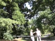 HUNT4K. Mature hunter penetrates slut Shanie Ryan in front of her BF 2/16