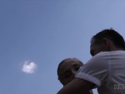 HUNT4K. Mature hunter penetrates slut Shanie Ryan in front of her BF 5/16