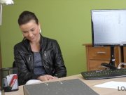 LOAN4K. New bike costs a lot of money so brunette gets pussy drilled 4/16