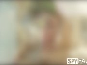 SPYFAM Dick grabbing Step Sister Ambushes Step Bro 10/16