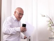 DADDY4K. Mature businessman cums in blonde's mouth to finish hot sex 1/16