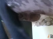 Teen takes off socks and shows her feet 4/16