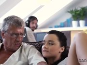 DADDY4K. Naughty girl Erica Black seduces BF's dad to fuck her pussy 5/16