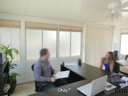 LOAN4K. Loan agent tells beautiful teen how to gain some easy money 4/16