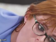 Girlsway Adriana Chechik Got a Toy Stuck in her ASS! 14/16