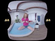Czech teen is caught peeing her pants - VR Porn 7/16
